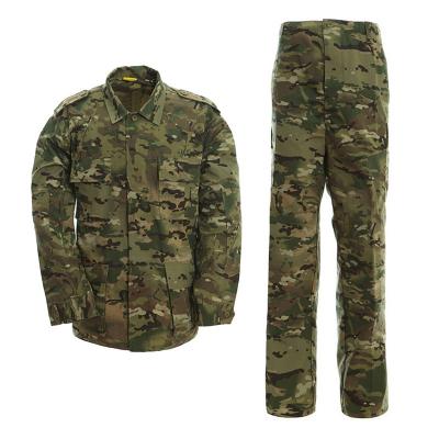 China Risco uniforme do algodão do poliéster da camuflagem militar de Multicam BDU resistente à venda