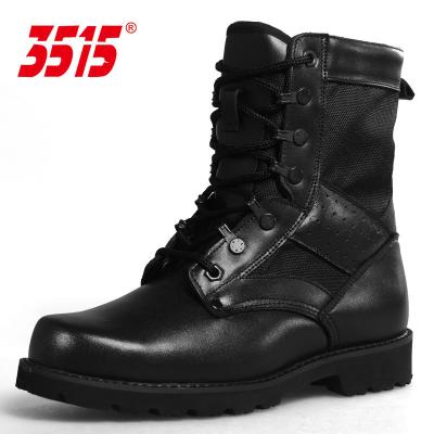 Cina Peso leggero militare degli stivali di combattimento della pelle bovina resistente all'uso sotto gli stivali di combattimento dell'armatura in vendita
