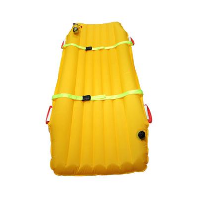 China TPU Composite Fabric Outdoor Fishing Gear Water Rescue Inflatable Floating Stretcher for sale