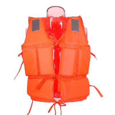 中国 ポリエステル救命胴衣の携帯用厚くされた洪水制御の大きい浮力の泡の救命胴衣 販売のため