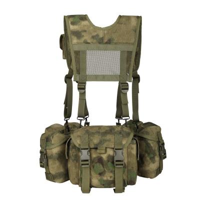 China Tactical Vest Molle Camouflage Combat Vest Detachable And Reorganizable for sale
