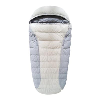 China 3000G Sleeping Bag White Duck Down Sleeping Bag Outdoor Camping Splicable for sale