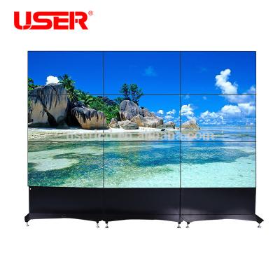 China narrow bezel flexible led video wall 46 inch 5.3mm for sale