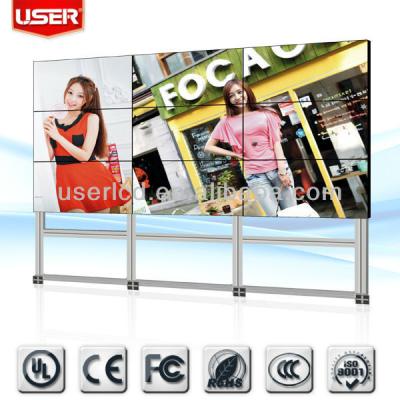 China narrow bezel 46 inch indoor led video wall 5.3mm for sale