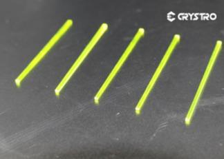 Китай Crystro Ce LuAG Transparent Single Crystal For LED Lighting Application продается