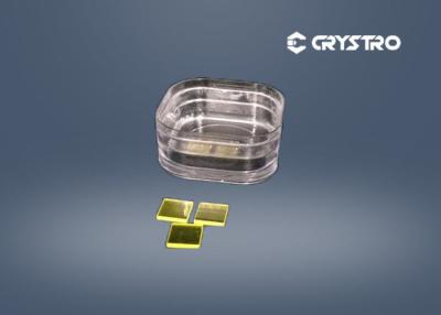 China 10x10x0.5mm High Output Gd3Al2Ga3O12 Ce GAGG Single Crystal Substrates for sale