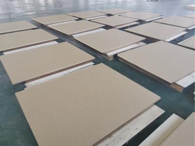 China Lightweight Reeded Vermiculite Board , Nontoxic Brick Effect Fireboard For Stoves for sale