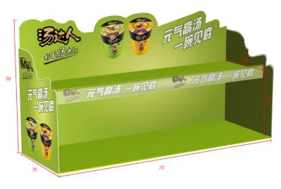 China Supermarket PVC Display Stand Offset Printing Pretty Darn Quick Display for sale