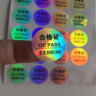 Chine Copie faite sur commande de Logo Stickers For Packaging Offset de boîte de vinyle imperméable à vendre