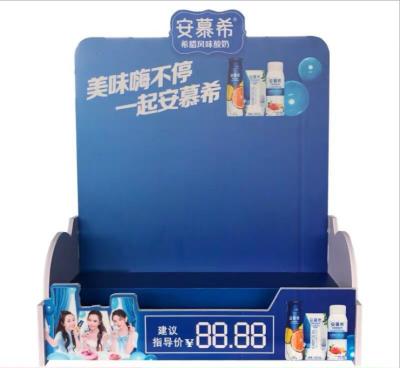 China OEM Corrugated Pallet Cardboard Pos Display Stands Inkjet Printing for sale