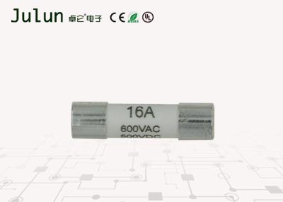 China Fast Break Fast Acting Ceramic Fuse Circuit Protection 16a 600vAc / 500vDc for sale