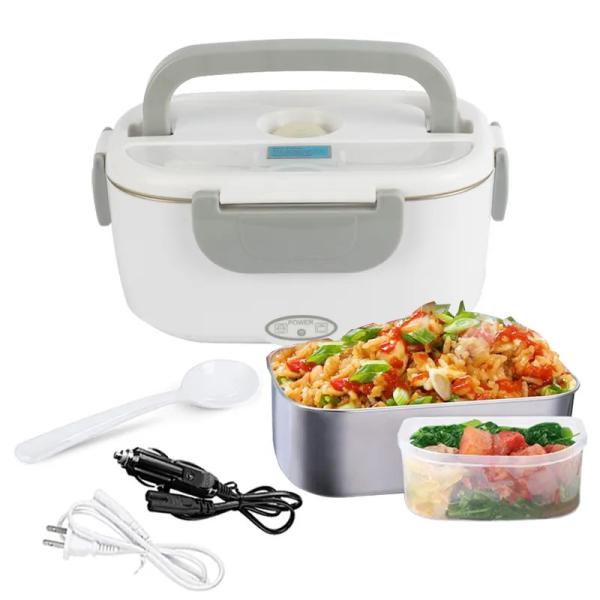 Quality FCC Electric Lunch Boxes 40W Portable Heating Food Warmer Lunch Box for sale