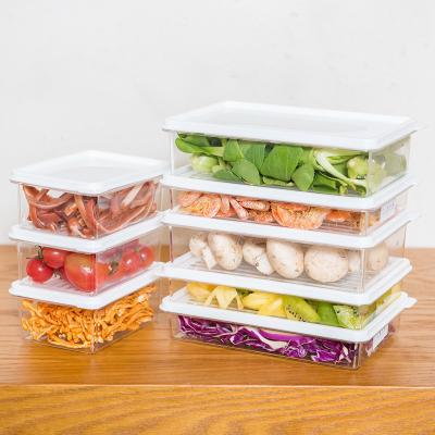 China Contenedores de plástico apilables para el almuerzo Conjunto de caja de plástico resistente para el almuerzo en venta
