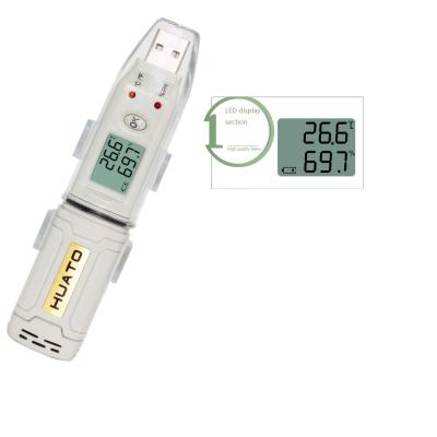 Chine Mini enregistreur d'Usb de la température d'enregistreur de données d'USB de conception avec l'affichage d'affichage à cristaux liquides à vendre