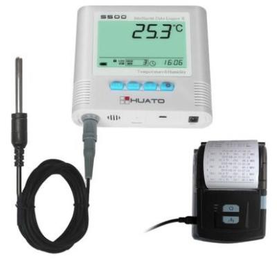 China Workshop Temperature Humidity Data Logger Temperature Data Logger With External Probe for sale