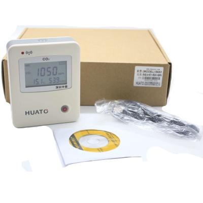 China Indoor Air Quality CO2 Data Logger For Measuring Recording Temperature Humidity for sale