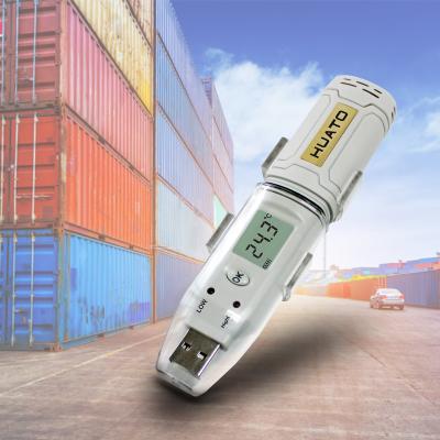 China Temporeros del maderero de datos USB de Lite de la función de la alarma y maderero de datos micro de la humedad en venta