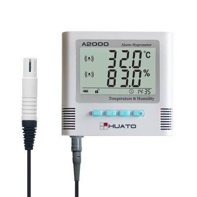 China Dual Sensor Digital Thermometer Hygrometer Temperature Humidity Meter for sale