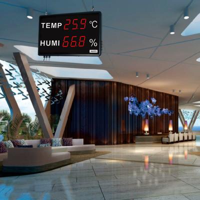 China Exhibición de la humedad de la temperatura, temperatura y sensor llevados de la humedad con la exhibición en venta
