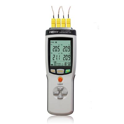 China 4 K Type Thermocouple Data Logger / 4 Channel Temperature Data Logger for sale