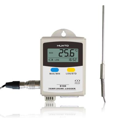 China PT100  sensor cold storage cold china use high temperature data logger with analzed software and 43000 data for sale