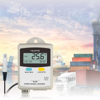 中国 外的なセンサーの温度のレコーダーのデータ ロガー、温度および湿気の自動記録器 販売のため