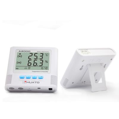China De Desktopmuur zette Digitale Thermometerhygrometer met LCD Vertoning op Te koop