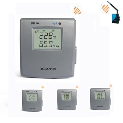 China Anti Interference Zigbee Temperature And Humidity Data Logger monitor 50 Meters for sale