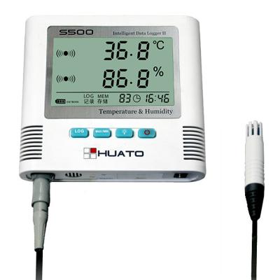 中国 LEDスクリーンの温度の湿気のデータ ロガー、スマートな温度の湿気のレコーダー 販売のため