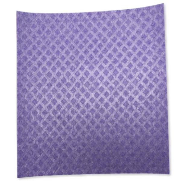 Quality Household Cleaning Purple Cellulose Dishcloths Reusable Easy To Clean for sale