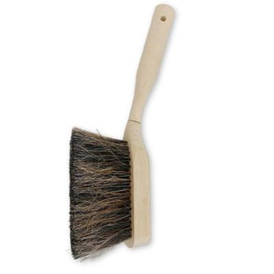 China Customized  Pet Cleaning Products Wooden Handle Horsehair Cleaning Brush18*4*8cm for sale