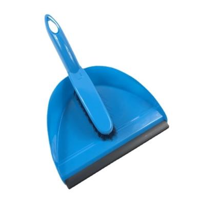 China Multifunctional Colorful Plastic Dustpan And Brush Set Household Cleaning for sale