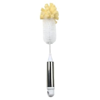 China 22*7cm Long Handled Narrow Neck Bottle Cleaning Brush Customizable for sale