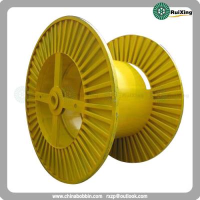 China Corrugated steel spool for wire stranding machine Big steel corrugated spool for sale