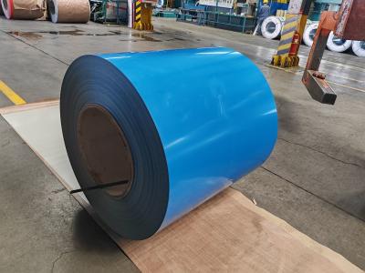 China Anti Corrosive Prepainted Color Steel Coils 420MPa Durable Reliable 1250mm for sale