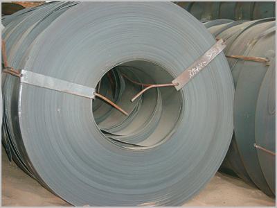 China GB/T 700 Q195 / Q235 / Q345 Hot Rolled Steel Coils / Strip With 145 - 630 MM Width for sale
