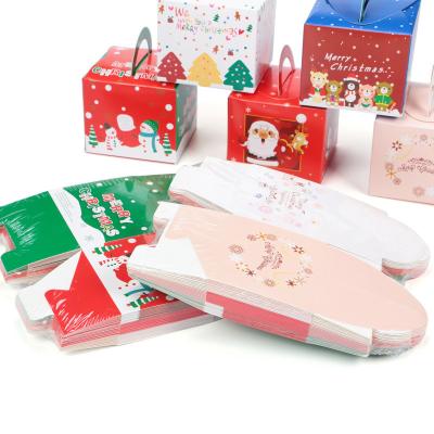 China White Cardboard Fancy Christmas Packaging Boxes For Apple And Socks for sale