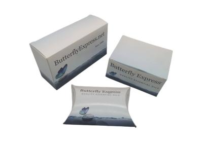 China Custom Matte Varnish Small Cosmetic Box Folded Candle Packaging à venda