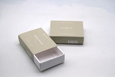 China Custom Cosmetic Packaging Box White Kraft Paper Cosmetic Box for sale