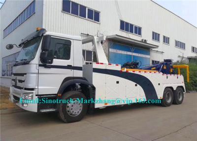 China Durable Hydraulic Semi Truck Wrecker , 25-30 Ton City Heavy Recovery Truck for sale