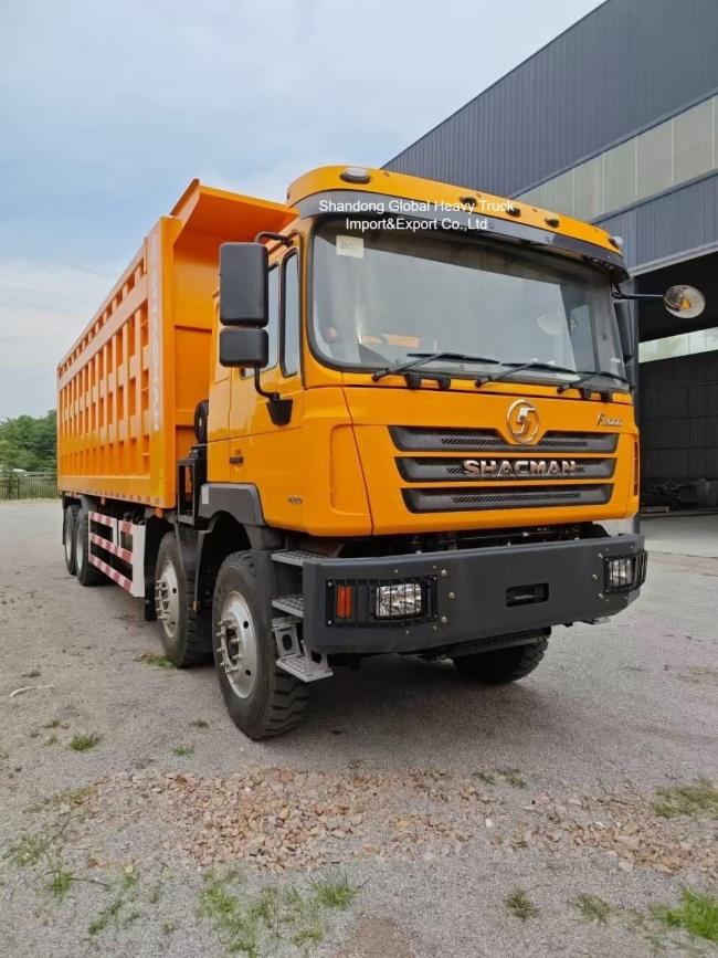 SHACMAN F3000 8×4 12-Wheel Dump Truck in operation