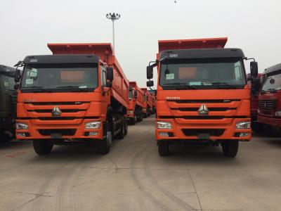 China HW76 Cab Heavy Duty Dump Truck For Normal Roads / Tough Roads Transportation for sale