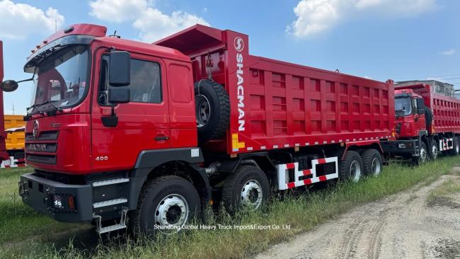 Shacman F3000 8×4 Dump Truck in mining operation