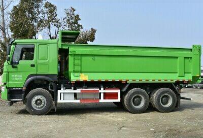 China Urban Intelligent Residue Quad Axle Dump Truck , 12 Wheeler Dump Truck 88Km/H for sale