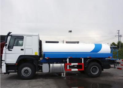 China 9 Cbm Capacity Water / Lpg Tanker Truck With LHD Driving Type 4600mm Wheel Base for sale