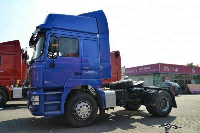 China German ZF8098 Steering 4x2 Tractor Unit , Commercial Truck Trailer 3600mm Wheel Base for sale