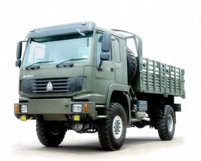 China Caminhão de 8-15 toneladas da carga 4x4 do EURO II, caminhão pesado ZZ2167M5227 do caminhão do táxi HW76 à venda