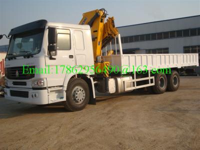 China Hydraulic 5 Ton Boom Truck Crane For Construction With XCMG SQ5SK2Q Arm for sale