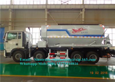 中国 高い充満効率15のトンHOWO鉱山のダンプ トラックはアンモニウムの爆薬450 Kg/分を混合しました 販売のため