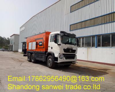 China Bitumen Road Maintenance Equipment 10m3 Asphalt Slurry Machine HRF-100 25000kg for sale